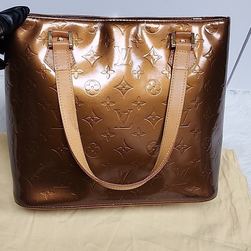 Louis Vuitton Shiny Copper Tote - Picture 4 of 10